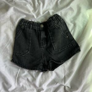 Cotton On Charcoal Kids Denim Shorts